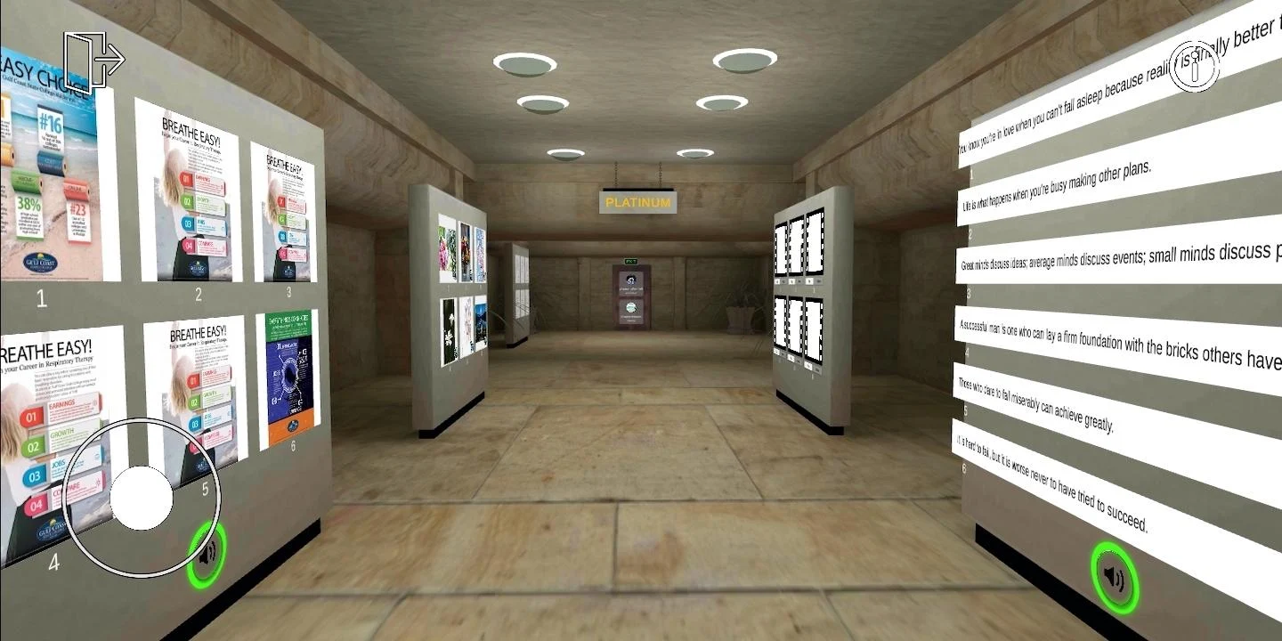 Online 3D Virtual Exhibition App