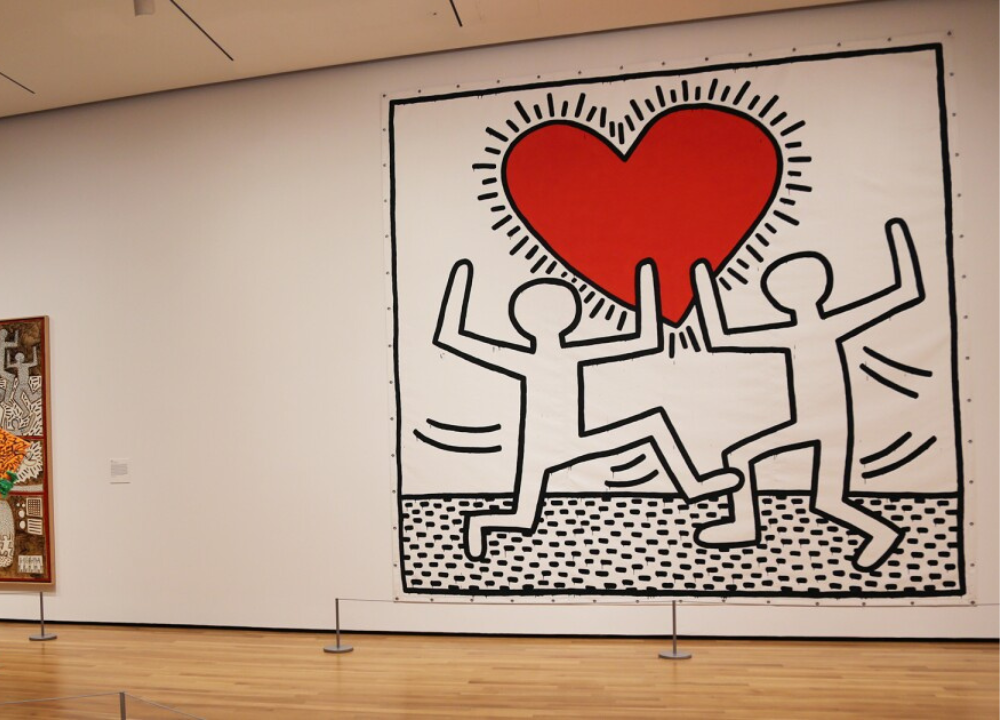 Keith Haring Exhibit Los Angeles 1