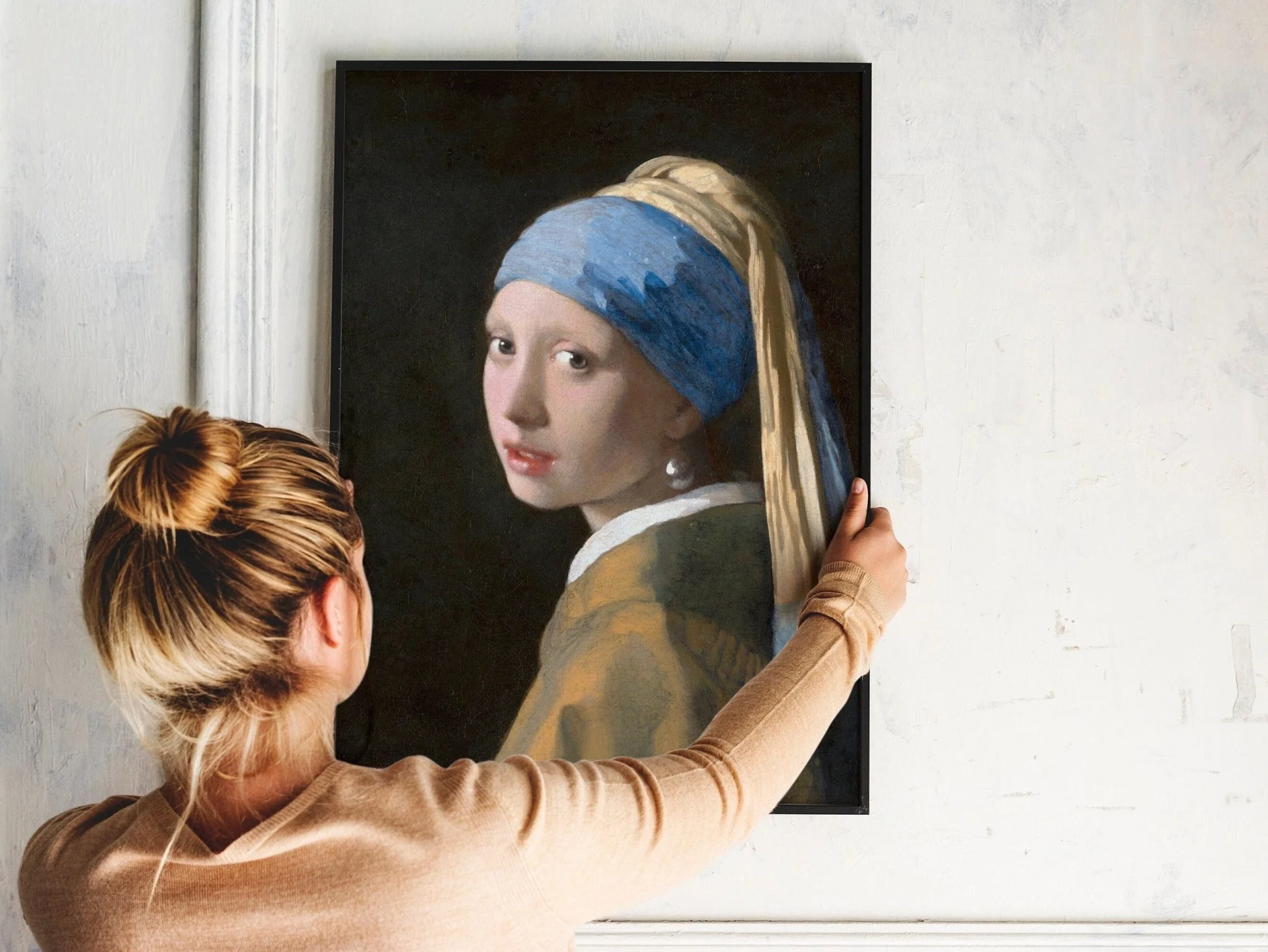 Girl with a Pearl Earring - Johannes Vermeer photo