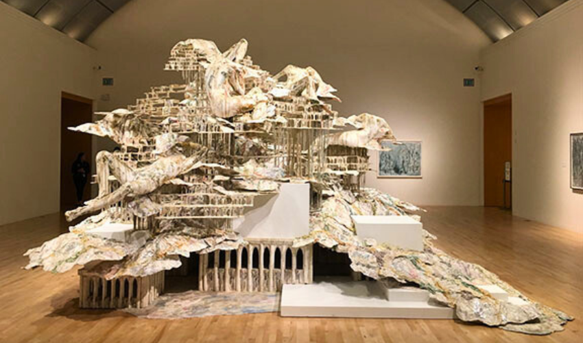 Nolli’s Orders by Diana Al-Hadid