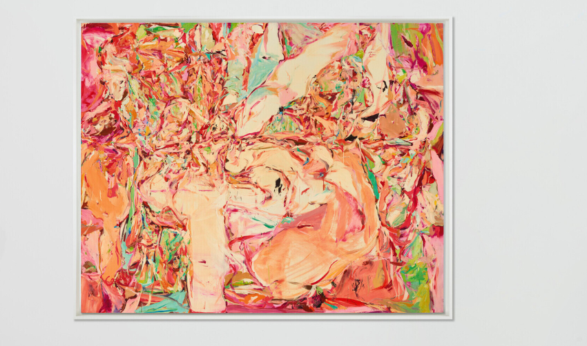 Self-Portrait with a Hand by Cecily Brown 1
