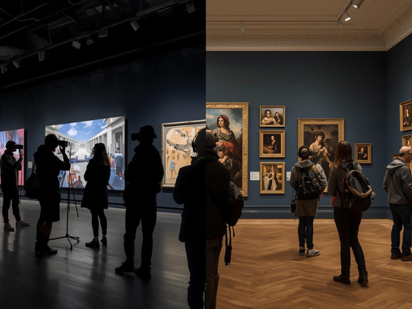 Virtual Exhibitions vs. Traditional Galleries1