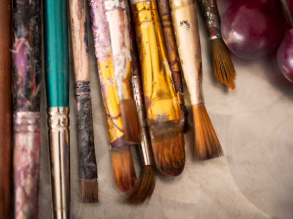 Paintings That Look Different Up Close